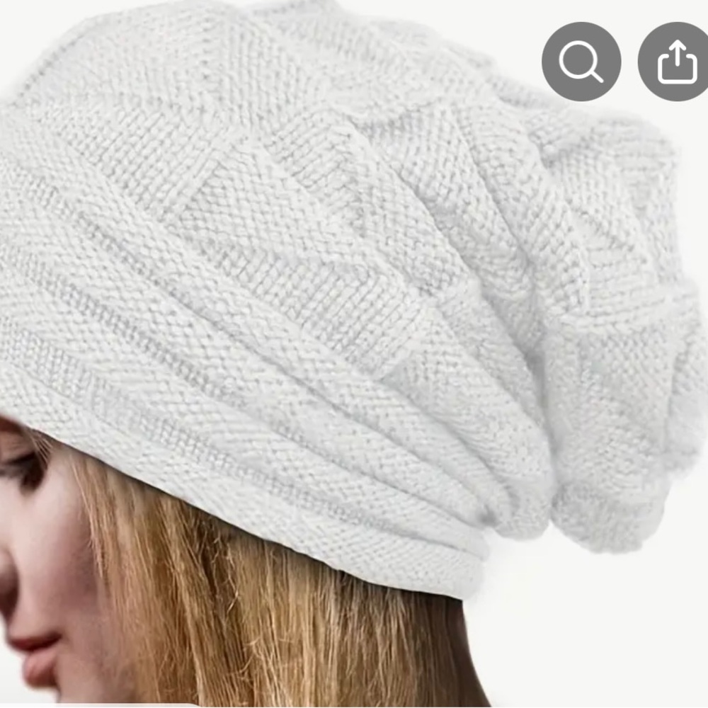 Off white Beanie